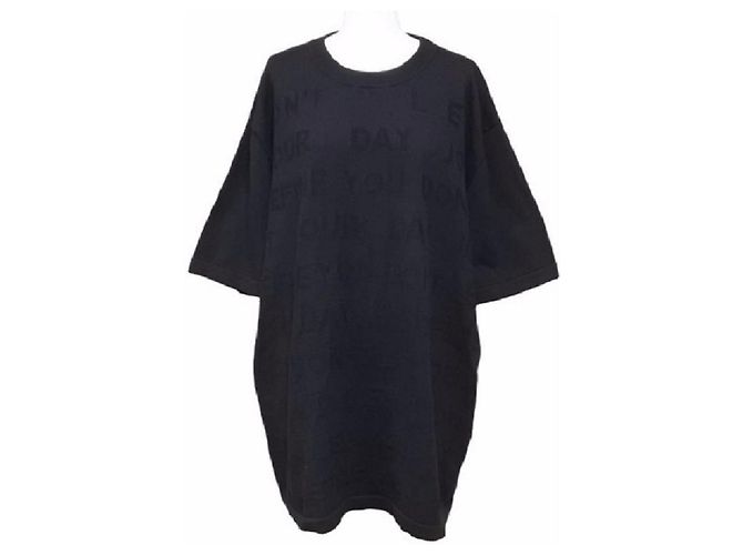 Louis Vuitton T-Shirt-Pullover Schwarz