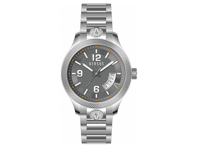 Versus Versace Reale Armbanduhr Silber Metallisch  ref.694572