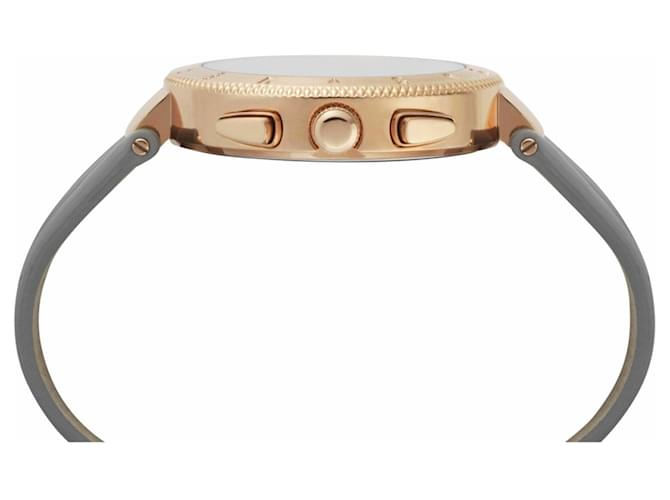 Reloj Versus Versace de piel con logotipo de cuarzo  ref.694596