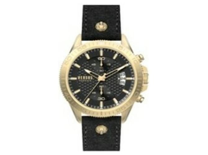 Orologio cronografo Versus Versace Griffith D'oro Metallico  ref.694725
