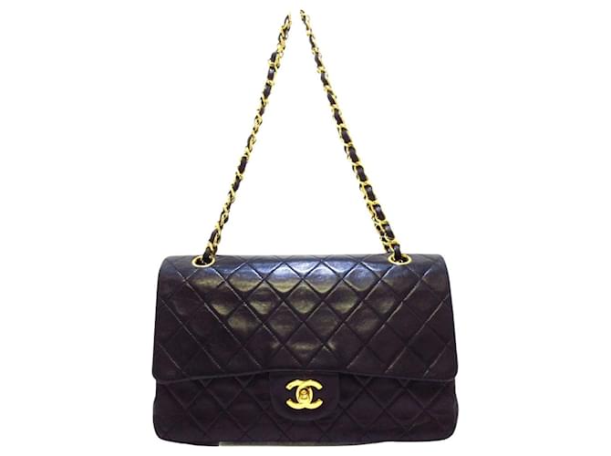 Chanel Timeless Black Leather  ref.694806