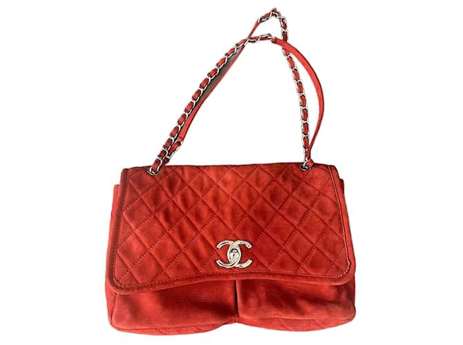 Timeless Chanel Handtaschen Rot Schweden  ref.694863
