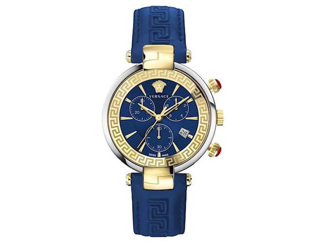 Versace Revive Strap Watch Metallic  ref.695030