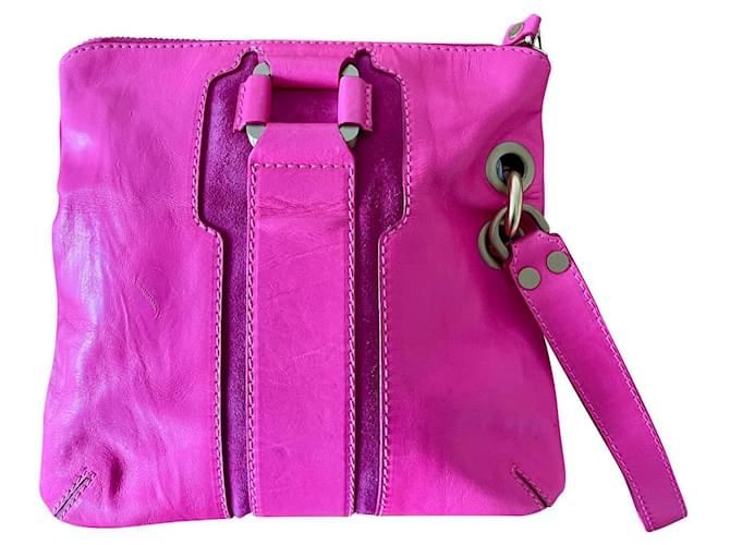 Jimmy Choo Handbag Pink Leather  ref.695726