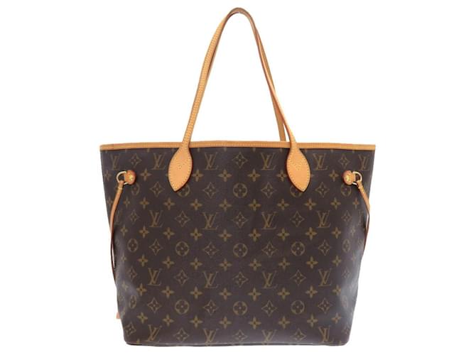 Louis Vuitton Neverfull Brown Cloth  ref.695752