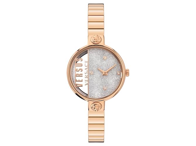 Reloj Versus Versace Rue De Noyez con purpurina Rosa  ref.695890