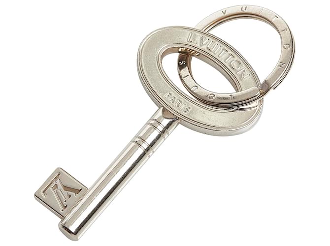Louis Vuitton Silver Metal Key Key Chain Silvery  ref.696256