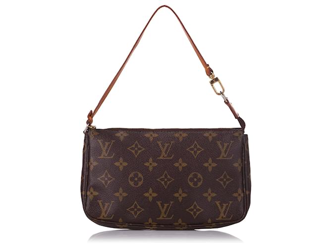 LOUIS VUITTON Monogram Pochette Accessoires Long Strap