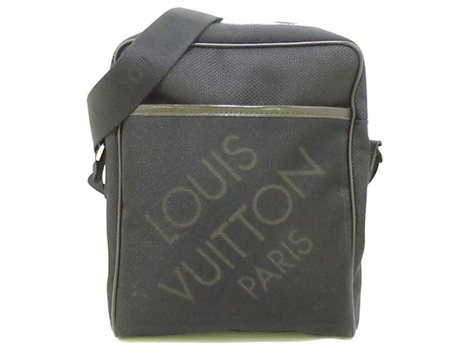 Louis Vuitton Citadines Preto Lona  ref.696395