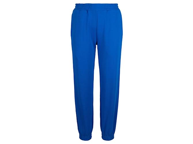 Autre Marque Pantaloni della tuta in cotone con logo McQ Alexander McQueen Blu  ref.696437