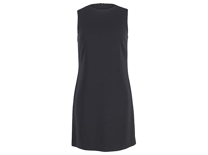 Theory A-Line Shift Mini Dress en Polyester Noir  ref.696529