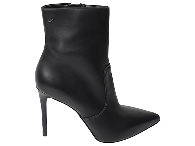 Michael Kors Blaine Boots in Black Leather  ref.696553