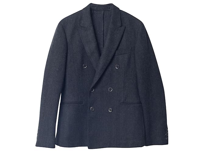Joseph Wool Blazer Jacket in Grey Wool   ref.696614