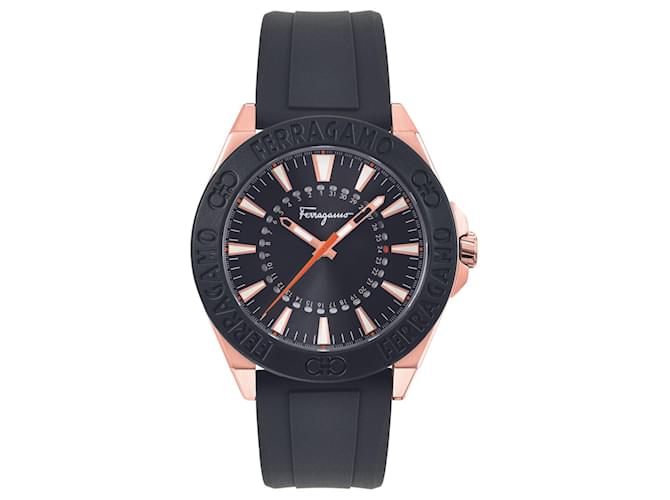 Montre en silicone Salvatore Ferragamo Ferragamo Ferragamo  ref.696697