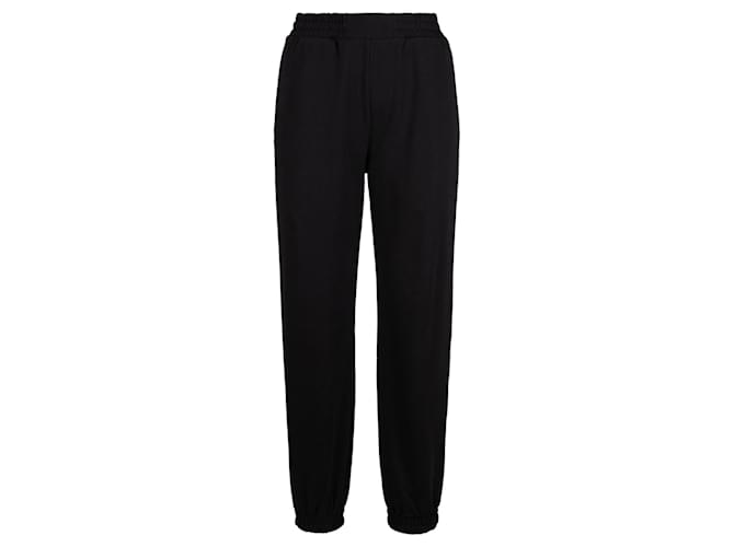 Autre Marque McQ Alexander McQueen Pantalon de survêtement en coton avec logo Noir  ref.696837
