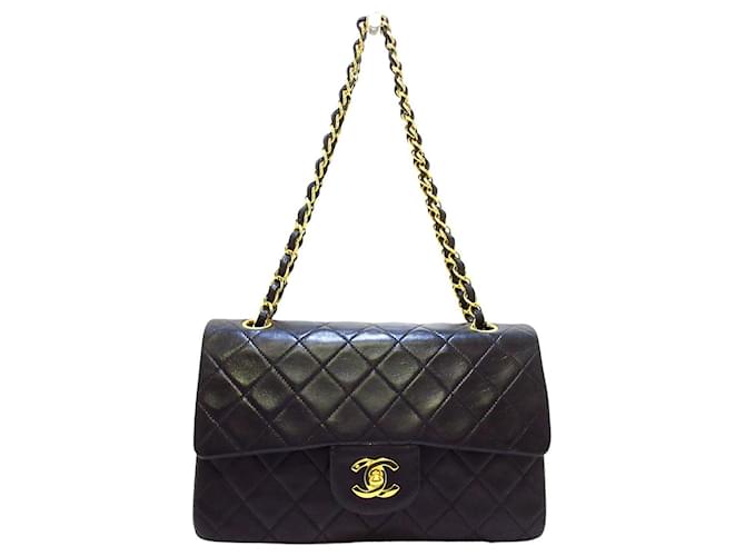 Timeless Chanel intemporal Preto Couro  ref.696934