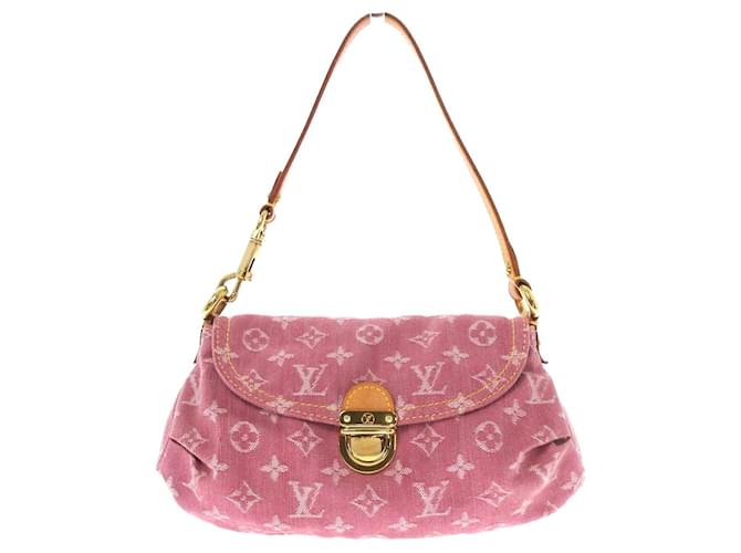 Louis Vuitton Pleaty Pink Denim ref.697335 - Joli Closet