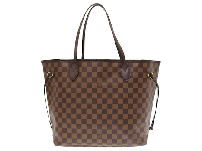 Louis Vuitton Neverfull MM Brown Cloth  ref.697437