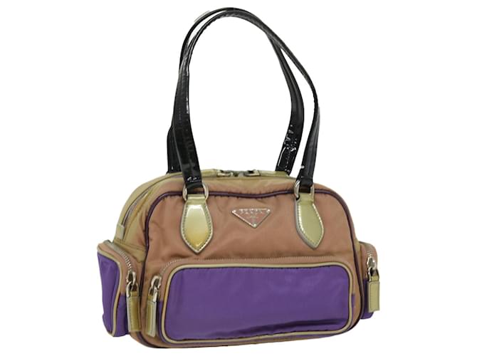 PRADA Hand Bag Nylon Multicolor Auth 32368 Multiple colors  ref.697451