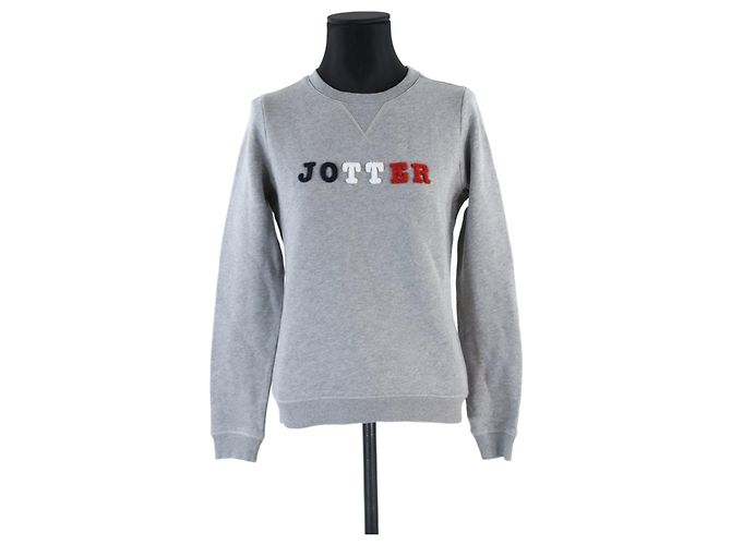 Pullover/Strickjacke Jott XS Grau Baumwolle