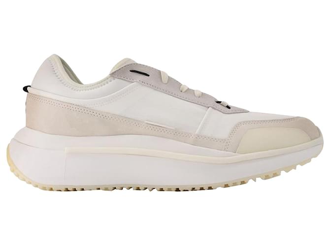 Y3 Y-3 Ajatu Run Sneakers in White  ref.698206