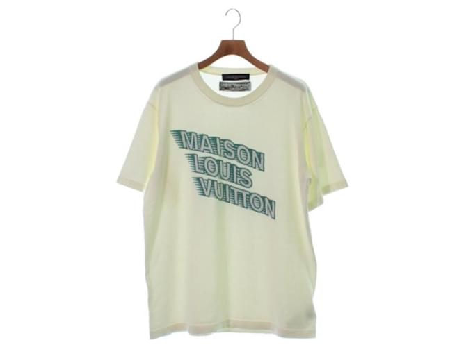 Maglione in maglia Louis Vuitton Bianco Cotone  ref.698350