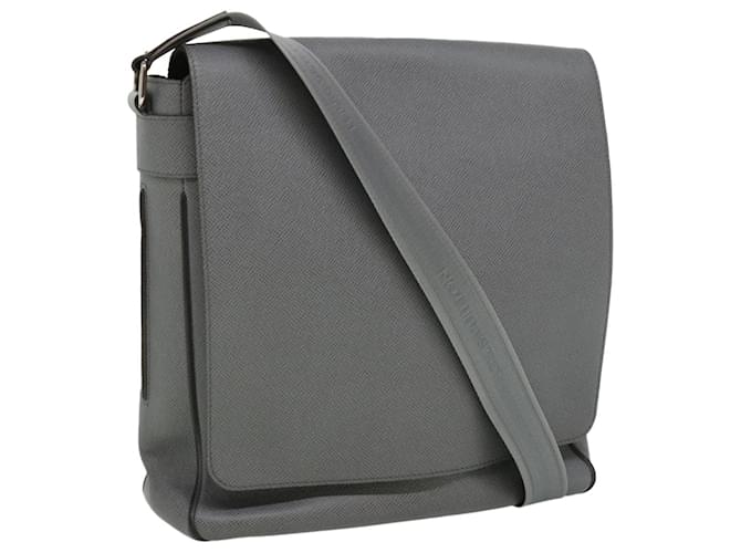 Louis Vuitton Roman MM Taiga Leather Messenger Bag