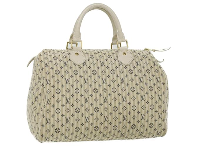 Auth Louis Vuitton Monogram Minilin Speedy 30 Croisette M95500