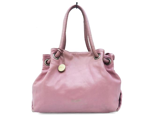 Furla leather shoulder bag in lilac pruple Purple  ref.698655