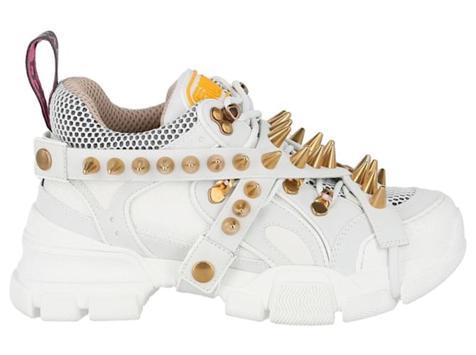 Gucci Flashtrek Chunky Leather Sneakers Multiple colors  ref.698792