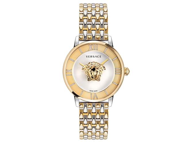 Versace La Medusa Bracelet Watch Metallic  ref.698808