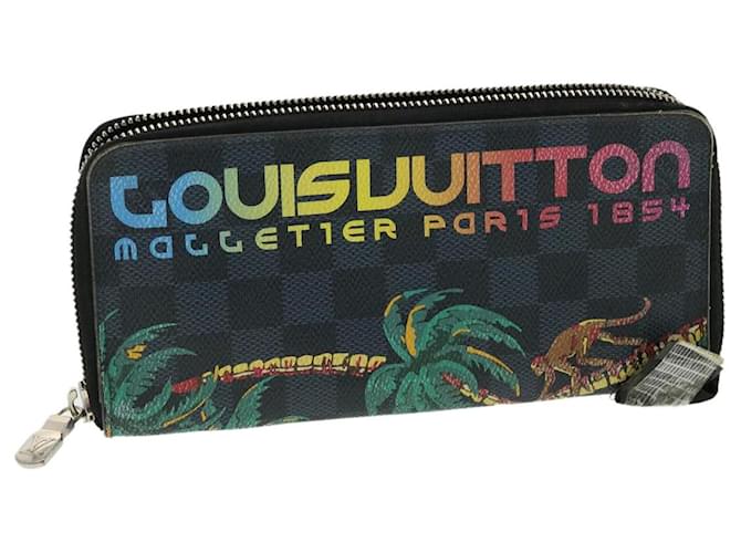 LOUIS VUITTON Damier Cobalt Zippy Wallet Vertical Wallet N60120 LV Auth  28984 ref.699182 - Joli Closet