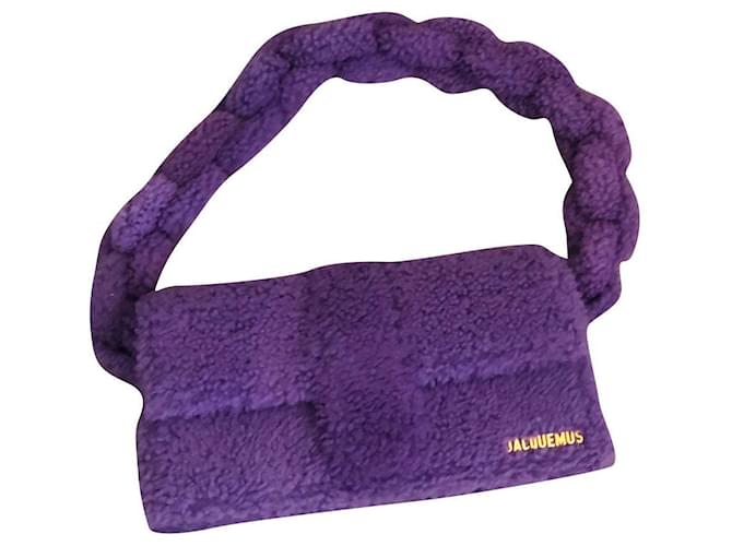 JACQUEMUS Dark purple Wool  ref.699233