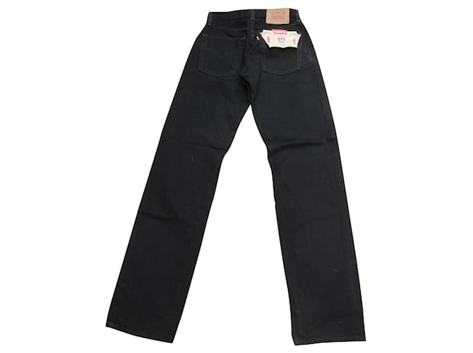 Jeans Levi's 517 W 38 (t 38) Coton Noir  ref.699266