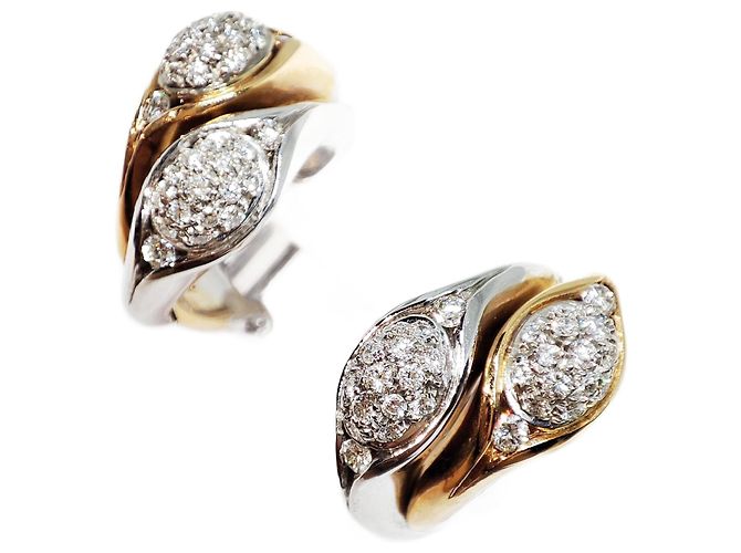 * DAMIANI Orecchini Diamanti WG PG