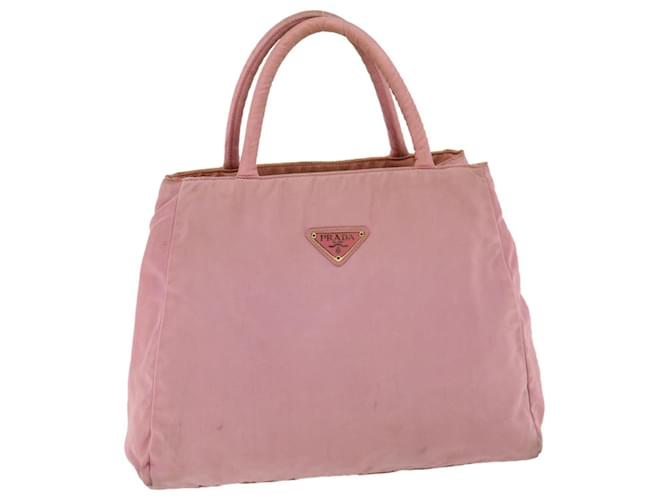 PRADA Handtasche Nylon Pink Auth ar7799  ref.700246