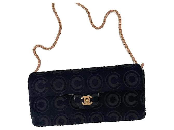 Chanel Small Black East West Ping Hair Coco flap bag with gold hardware Pink  Leather Fur ref.700417 - Joli Closet