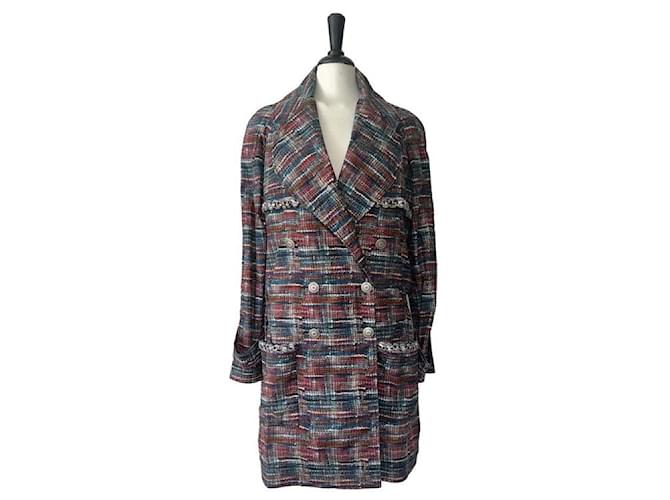 Chanel trench coat Multiple colors Cotton  ref.700420