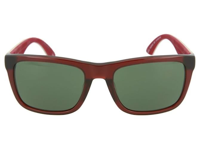 Óculos de sol Puma com armação quadrada Vermelho  ref.700631