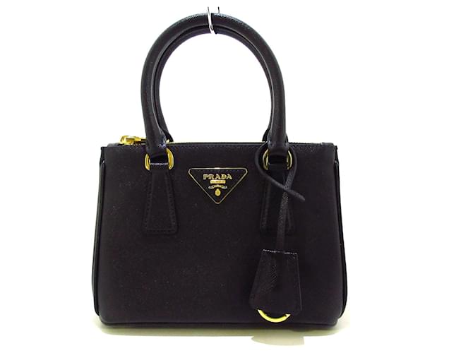 Prada Galleria Black Leather  ref.700904