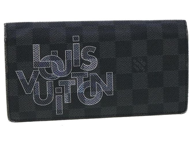 Louis Vuitton Portefeuille Brazza Gris