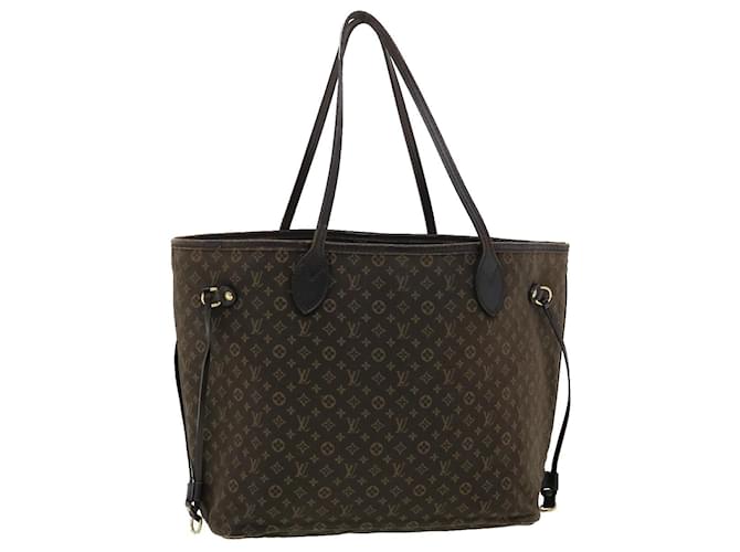LOUIS VUITTON Monogram Idylle Neverfull MM Tote Bag Brown M40513 LV Auth bs2594  ref.701702
