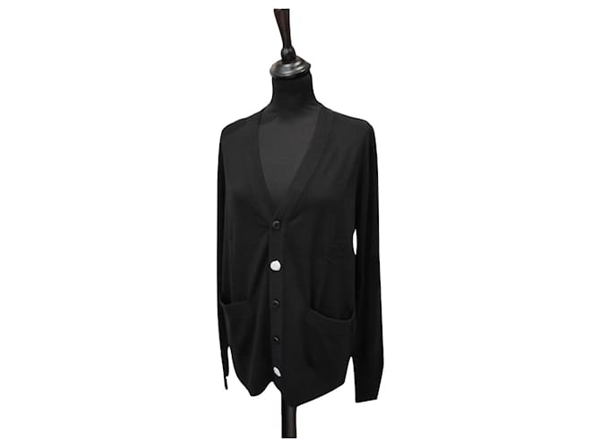 Cambon Chanel uniforme Nero Lana  ref.701974