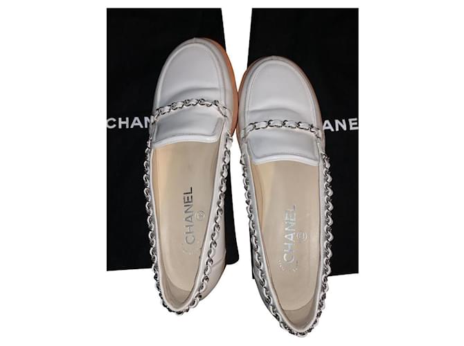 Chanel Flats Leather  ref.701988