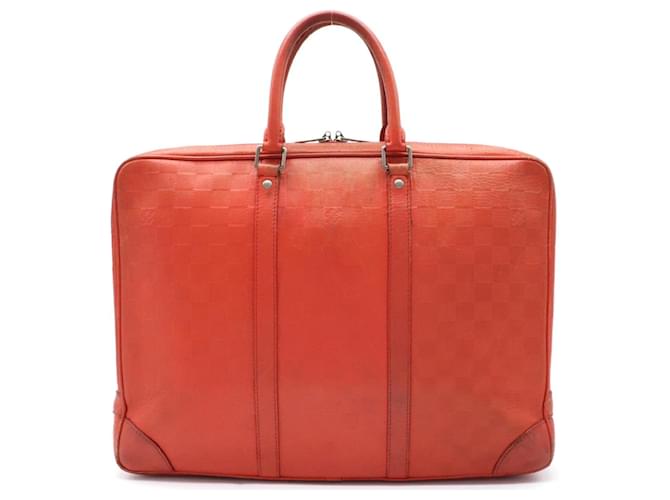 Louis Vuitton Porte Documents Voyage Briefcase Bag Leather  ref.702017