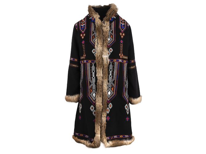 Antik Batik Embroidered Coat