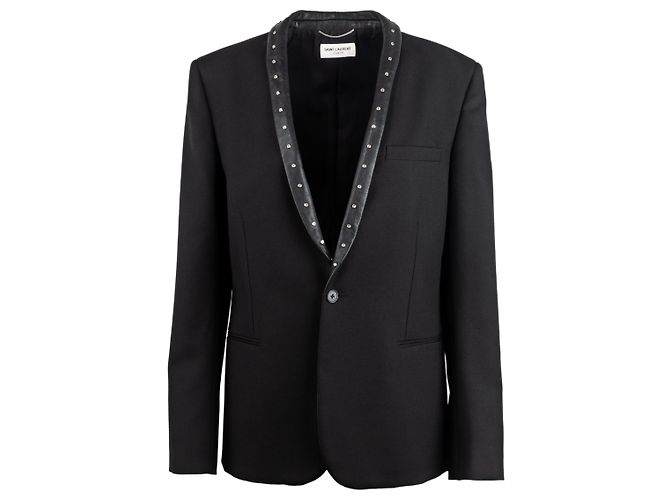 Yves Saint Laurent Blazer con borchie