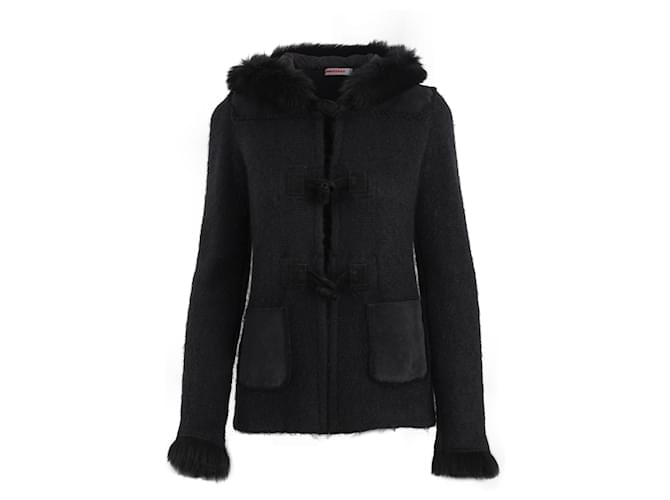 Prada Wool Jacket Black  ref.702551