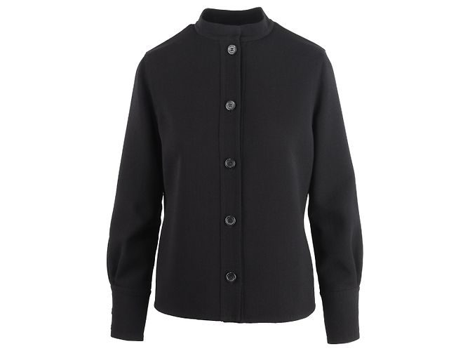 Yves Saint Laurent Black Wool Jacket 