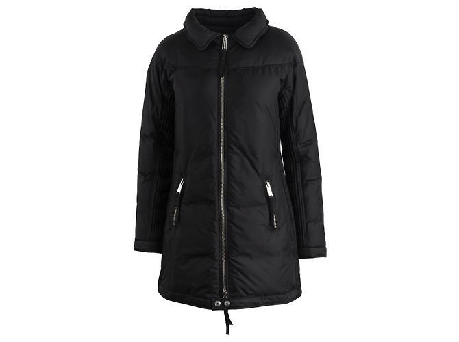 Dsquared2 Long Down Jacket Black